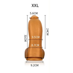Mr Dick's Toys Gode silicone Ashika XXL 24 x 9.5cm
